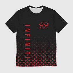 Футболка мужская INFINITI ИНФИНИТИ ЗВЕЗДЫ, цвет: 3D-принт