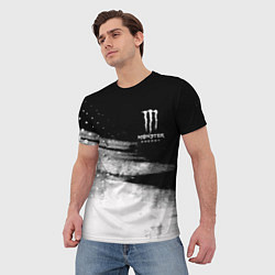 Футболка мужская Monster Energy марка напитка, цвет: 3D-принт — фото 2