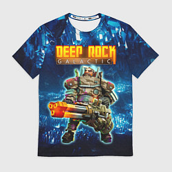 Футболка мужская Deep Rock Galactic Gunner, цвет: 3D-принт
