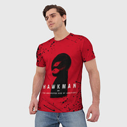 Футболка мужская HAWKMAN BERSERK, цвет: 3D-принт — фото 2