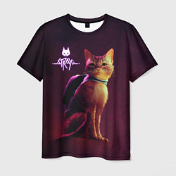 Футболка мужская Stray: Wandering Cat, цвет: 3D-принт