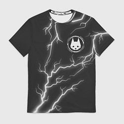 Футболка мужская Stray: Lightning, цвет: 3D-принт