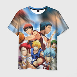 Футболка мужская KUROKO BASKETBALL КОМАНДА, цвет: 3D-принт