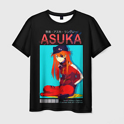 Футболка мужская Asuka - Neon Genesis Evangelion, цвет: 3D-принт