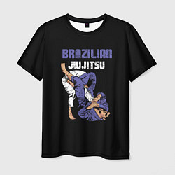 Футболка мужская BRAZILIAN JIU JITSU - BJJ, цвет: 3D-принт