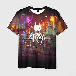 Футболка мужская Stray: Poster, цвет: 3D-принт