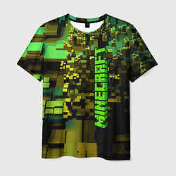 Футболка мужская Minecraft, pattern 2022, цвет: 3D-принт