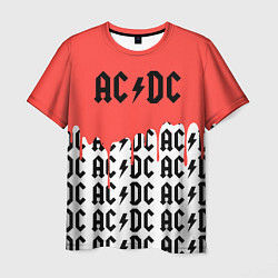 Футболка мужская Ac dc rock, цвет: 3D-принт