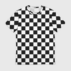 Мужская футболка Chess Squares Cubes