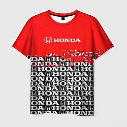 Футболка мужская Honda - Pattern, цвет: 3D-принт