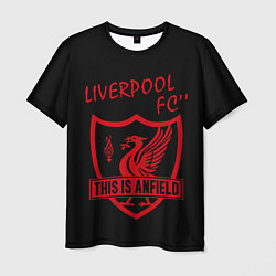 Футболка мужская Liverpool Ливерпуль, цвет: 3D-принт
