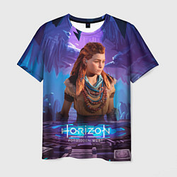 Футболка мужская Horizon Aloy Элой Forbidden West, цвет: 3D-принт