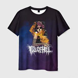 Футболка мужская FULLOFHELL, цвет: 3D-принт