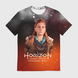 Футболка мужская Horizon Fire Aloy, цвет: 3D-принт
