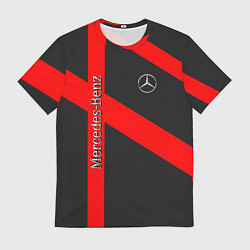 Футболка мужская Mercedes мерседес amg, цвет: 3D-принт