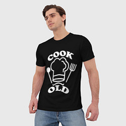 Футболка мужская Cook old Старый повар Куколд, цвет: 3D-принт — фото 2