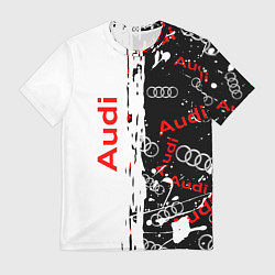 Мужская футболка АУДИ Autosport Паттерн