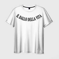 Футболка мужская Tattoo Damiano - Il balla della vita, цвет: 3D-принт