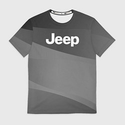 Футболка мужская JEEP спорт, цвет: 3D-принт