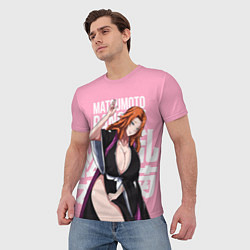 Футболка мужская Matsumoto Rangiku, цвет: 3D-принт — фото 2