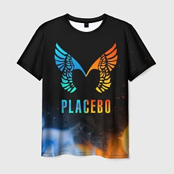 Футболка мужская Placebo, Logo, цвет: 3D-принт