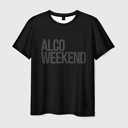 Футболка мужская Alco weekend, цвет: 3D-принт