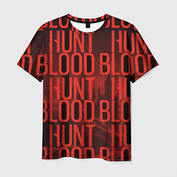 Футболка мужская BLOOD HUNT 2022, цвет: 3D-принт