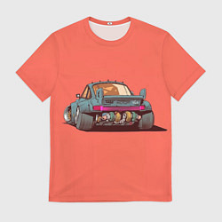 Футболка мужская Cyber car, цвет: 3D-принт