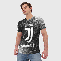 Футболка мужская ЮВЕНТУС Juventus - Арт, цвет: 3D-принт — фото 2