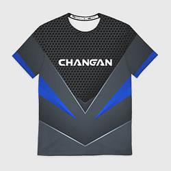 Футболка мужская CHANGAN - TECHNOLOGY ARMOR, цвет: 3D-принт