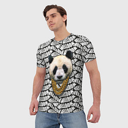 Футболка мужская Panda Look, цвет: 3D-принт — фото 2