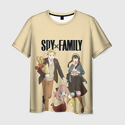 Футболка мужская Spy x Family: Семья шпиона, цвет: 3D-принт