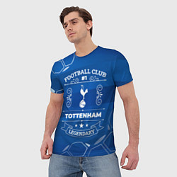 Футболка мужская Tottenham FC 1, цвет: 3D-принт — фото 2