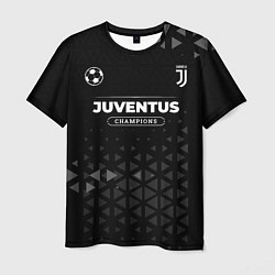Футболка мужская Juventus Форма Champions, цвет: 3D-принт