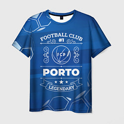 Футболка мужская Porto - Football Club Number 1, цвет: 3D-принт