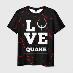 Футболка мужская Quake Love Классика, цвет: 3D-принт