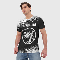 Футболка мужская Foo Fighters КОТ Арт, цвет: 3D-принт — фото 2