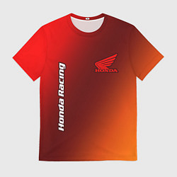 Футболка мужская HONDA RACING, цвет: 3D-принт