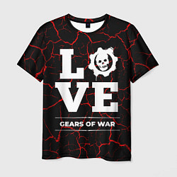 Футболка мужская Gears of War Love Классика, цвет: 3D-принт