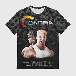 Футболка мужская Contra player, цвет: 3D-принт