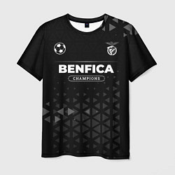 Футболка мужская Benfica Champions Uniform, цвет: 3D-принт