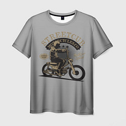 Футболка мужская Мото - спорт Moto, цвет: 3D-принт