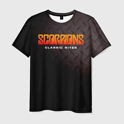 Футболка мужская Classic Bites - Scorpions, цвет: 3D-принт