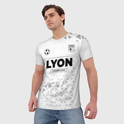 Футболка мужская Lyon Champions Униформа, цвет: 3D-принт — фото 2