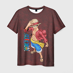 Футболка мужская Луффи- One Piece или Большой куш, цвет: 3D-принт