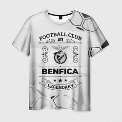 Футболка мужская Benfica Football Club Number 1 Legendary, цвет: 3D-принт