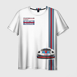 Футболка мужская Porsche Martini Racing, цвет: 3D-принт