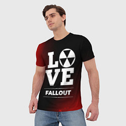 Футболка мужская Fallout Love Классика, цвет: 3D-принт — фото 2