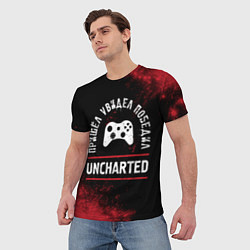 Футболка мужская Uncharted Пришел, Увидел, Победил, цвет: 3D-принт — фото 2