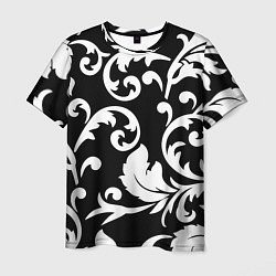 Футболка мужская Minimalist floral pattern, цвет: 3D-принт